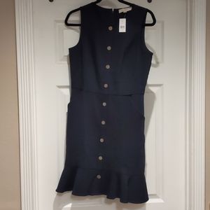 NWT Loft navy blue dress